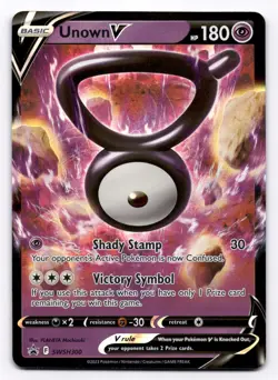 Unown V SWSH: Sword & Shield Promo Cards - Pokemon NM SWSH300 - Image 1
