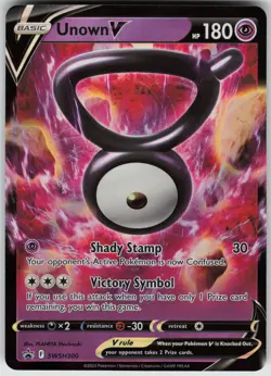 Unown V Promo SWSH: Sword & Shield Promo Cards SWSH300 Pokemon - Image 1