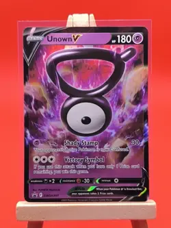 Unown V SWSH300 Sword & Shield Ultra Rare Holo Promo Pokemon Card * New * - Image 3