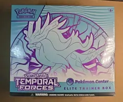 Temporal Forces Pokemon Center Elite Trainer Box ETB Walking Wake New - Image 1