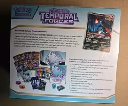 Temporal Forces Pokemon Center Elite Trainer Box ETB Walking Wake New - Image 4