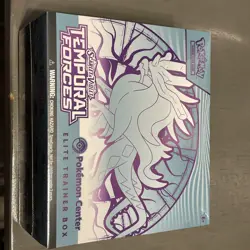 Pokemon Center Exclusive Temporal Forces Walking Wake Elite Trainer Box ETB - Image 1