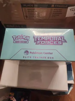 Temporal Forces Pokemon Center Elite Trainer Box ETB Walking Wake New - Image 2