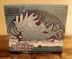 Pokemon TCG Temporal Forces Pokemon Center Exclusive ETB Walking Wake Sealed - Image 1