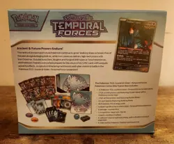 Pokemon TCG Temporal Forces Pokemon Center Exclusive ETB Walking Wake Sealed - Image 2