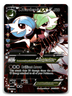 Pokemon TCG Mega Gardevoir EX Full Art XY Generations RC31/RC32 LP - Image 3