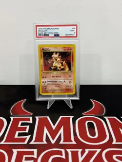 Magmar 36/102 • English • Base Set Vintage • Pokemon 1999 • PSA Graded 9 Slab - Image 1