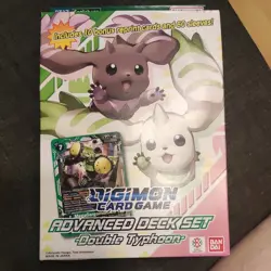 Digimon Card Game Advanced Deck Set Double Typhoon *New/Sealed* - Image 1