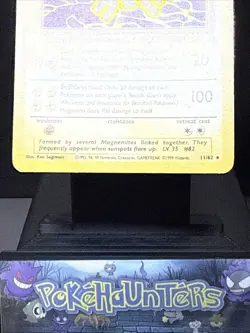 Pokemon Card Magneton 11/62 Holo Rare Fossil Set WOTC Played - Image 3