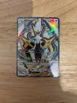 Pokemon TCG Pocket Arceus ex Holo Art Card - Near Mint - Image 1