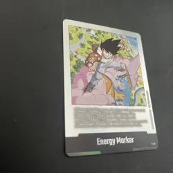 Energy Marker E-80 Silver Goku Manga Booster 02 Dragon Ball Card English - Image 2