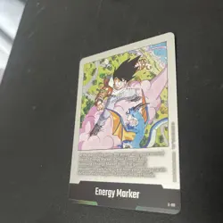 Energy Marker E-80 Silver Goku Manga Booster 02 Dragon Ball Card English - Image 3