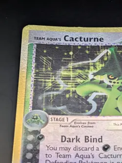 [Pokemon TCG] Team Aqua's Cacturne 1/95 Team Magma vs Team Aqua Reverse Holo LP - Image 2