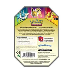 Pokemon TCG: Elemental Power Tin Featuring Flareon-GX [1st Print - Sun & Moon] - Image 2