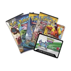 Pokemon TCG: Elemental Power Tin Featuring Flareon-GX [1st Print - Sun & Moon] - Image 3