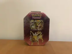 Pokemon TCG: Elemental Power Tin Jolteon GX + 4 Packs (Sun & Moon) SEALED - Image 1