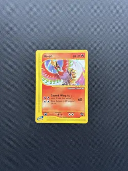 Pokemon Card Black Star Promo Ho-oh 52 Pokemon Center NY Stamped E Series WOTC - Image 3