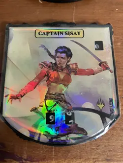 MTG Relic Tokens: Legendary CAPTAIN SISAY FOIL EDH Commander Magic Gathering - Image 1
