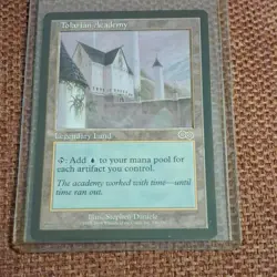 Magic: The Gathering Tolarian Academy Legendary Land Regular Colorless Urza's S… - Image 1