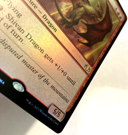 MTG Shivan Dragon FOIL Dominaria Remastered 135 NM - Image 3