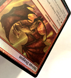 MTG Shivan Dragon FOIL Dominaria Remastered 135 NM - Image 5