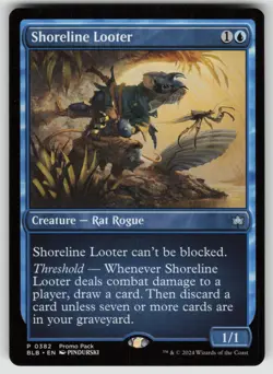 Shoreline Looter P Promo Pack: Bloomburrow 382 MTG - Image 1