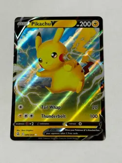 Pikachu V - SWSH08: Fusion Strike 086/264 POKEMON - Image 1