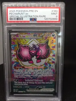 2025 Pokemon Pre En Percharunt Ex Special Illustration Rare Mint 9 - Image 1