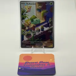 Pokemon TCG Bulbasaur 143/142 SV07: Stellar Crown Holo Illustration Rare - Image 1