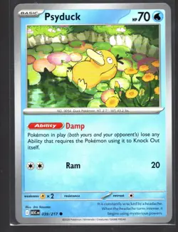 2x Psyduck 039/217 Pokemon TCG- Ascended Heroes NM - Image 3