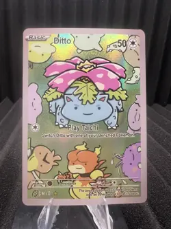 Ditto (Venusaur) #1 - Holo Foil - After Skool Hobby Series 2 Fan Art - Pokemon - Image 1