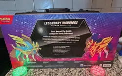 Legendary Warriors Premium Collection Box Pokemon Sword Shield Factory Sealed 🔥 - Image 2