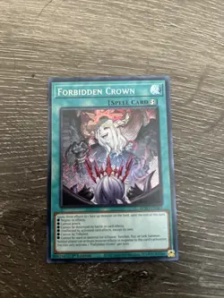 Forbidden Crown - BPRO-EN067 - Secret Rare YuGiOh - Image 1