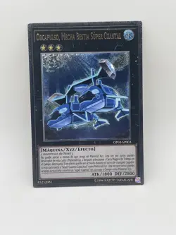 Yugioh X1 Super Quantal Mech Beast Grampulse SPANISH Ultimate OP03-EN003 SP003 - Image 1