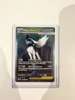 Pokemon TCG Mega Evolution Mega Absol EX SIR 180/132 - ENGLISH NM PACK FRESH - Image 3