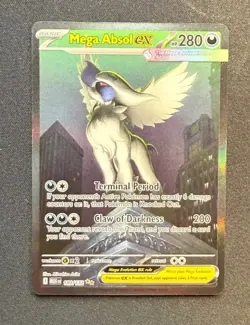 Pokemon TCG Mega Evolution Mega Absol EX SIR 180/132 - ENGLISH NM PACK FRESH - Image 1
