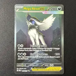 Pokemon TCG Mega Evolution Mega Absol EX SIR 180/132 NM PACK FRESH - Image 1