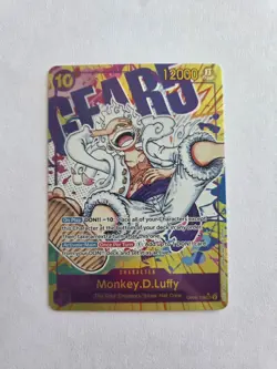One Piece Card Game - Monkey.D.Luffy - OP05-119- ALT SEC - Near Mint - Image 1