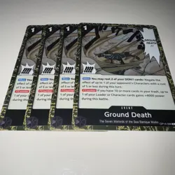 One Piece TCG OP14-096 Ground Death X4 Playset Card Game CCG English - Image 4