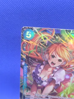 One Piece A Fist of Divine Speed Nami OP11-054 Alternate Alt Art Super Rare NM - Image 3