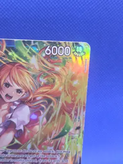One Piece A Fist of Divine Speed Nami OP11-054 Alternate Alt Art Super Rare NM - Image 4
