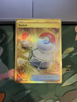 Switch 206/165 SV: Scarlet Violet 151 HR Pokemon Card English NM - Image 1