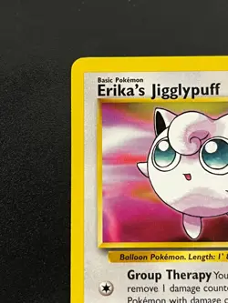 Erika's Jigglypuff 69/132 - Gym Challenge Vintage WOTC Pokemon TCG Card LP - Image 5