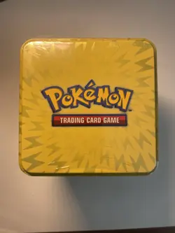 2022 Pokemon TCG Stacking Tin Factory Sealed -⚡Electric Type-Pikachu-3 packs - Image 2