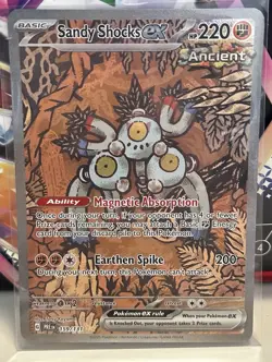 Pokemon Prismatic Evolution TCG Holo Card - Sandy Shocks EX (159/131) - Image 1