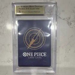 Monkey D. Luffy OP02-062 ALT ART Parallel Paramount War BGS Beckett 10 - Image 3