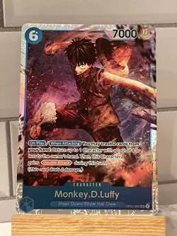 One Piece TCG Paramount War Monkey.D.Luffy OP02-062 SR - Image 1