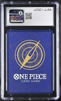 Monkey D. Luffy SR #OP02-062 One Piece Paramount War CGC 10 Auto 9 2X Signed - Image 2