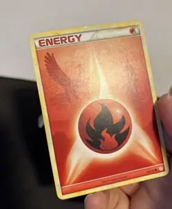 Ho-oh Fire Energy 116/123 MP Hgss Heart Gold Soul Silver Pokemon TCG - Image 4