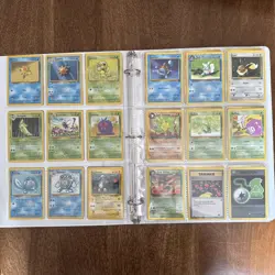 Old Vintage Binder Full of Pokemon Cards - Image 2